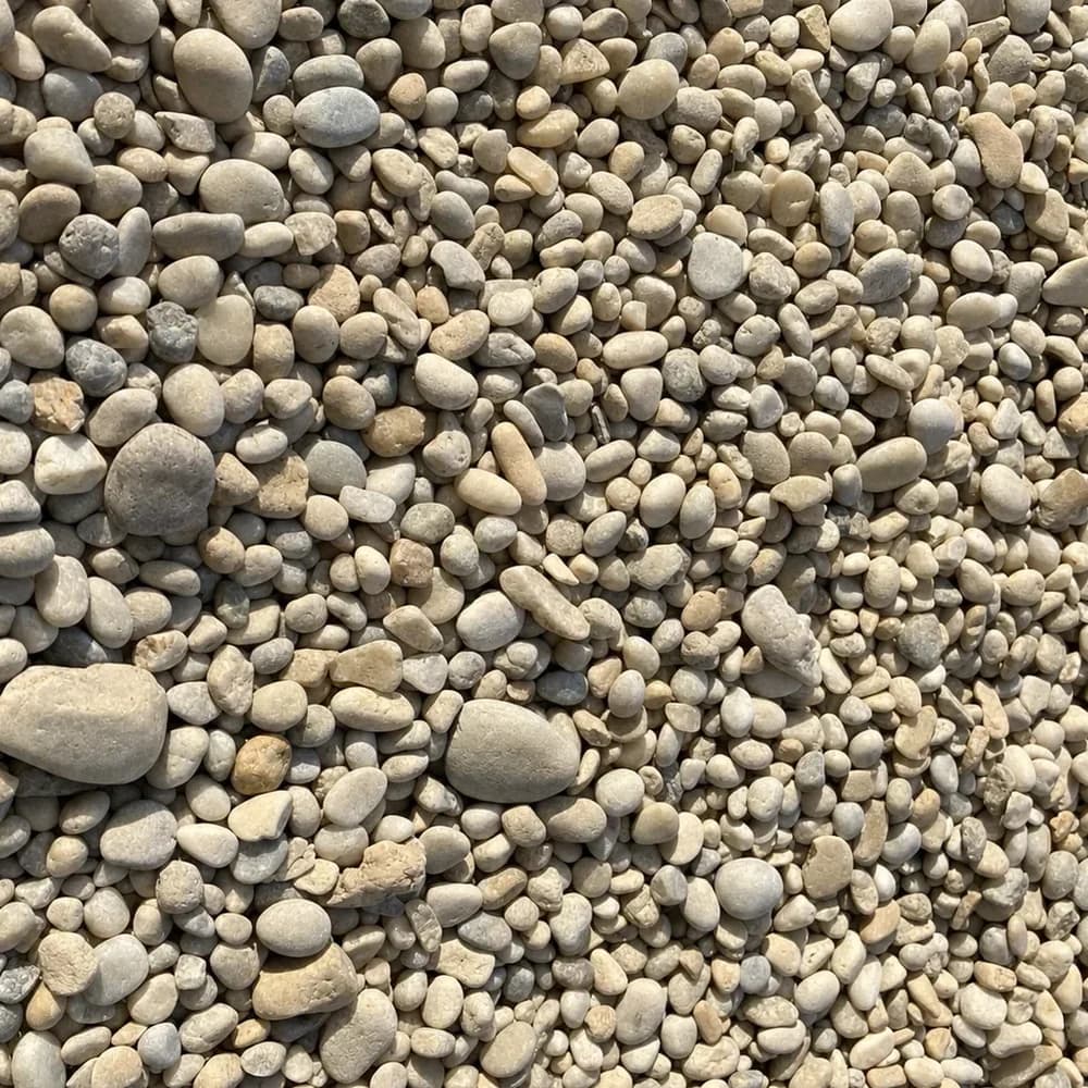 3/8" Natural Pea Gravel